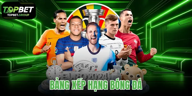 bảng xếp hạng bóng đá